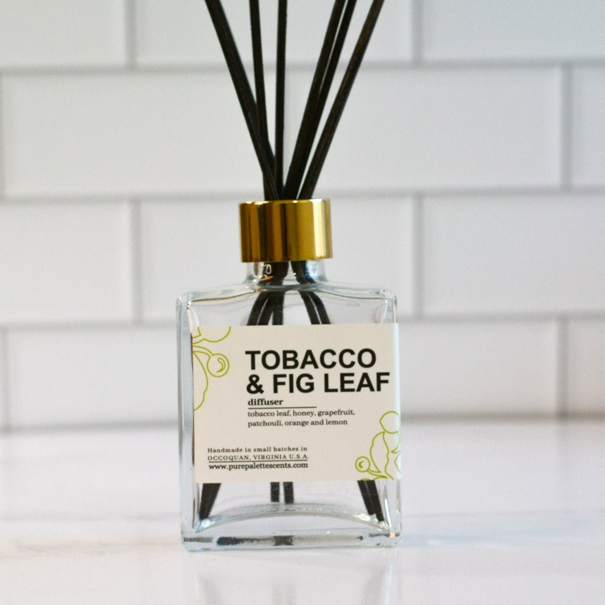 Tobacco & Fig Leaf Reed Diffuser - Gift & Gather