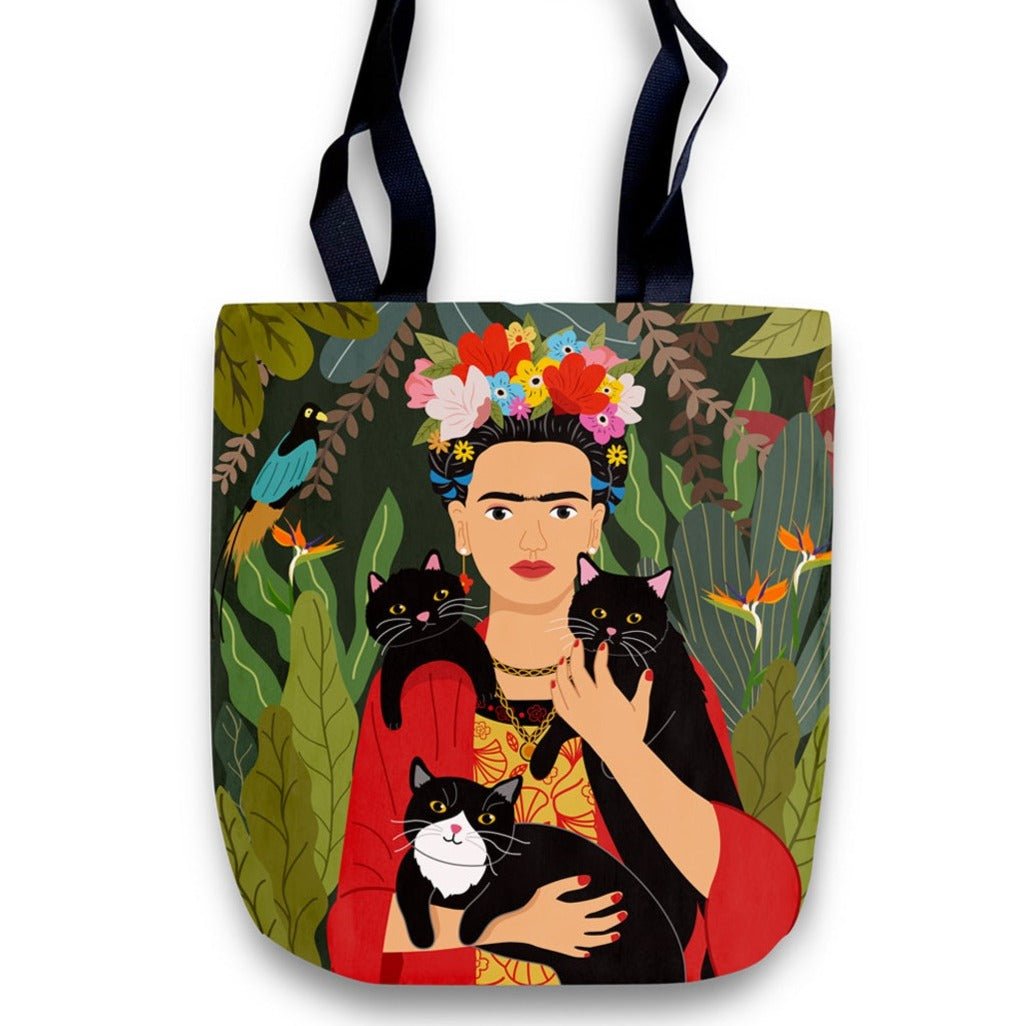 Tote Bag Frida With Three Cats