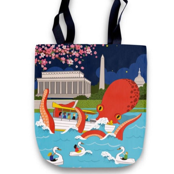 Tote Bag - Potomac River Octopus - Gift & Gather