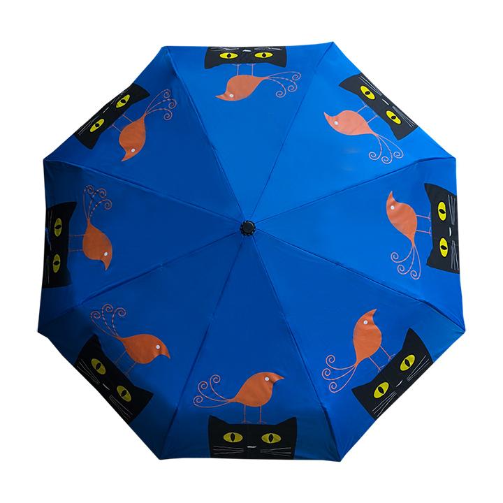 Umbrella - Bird on Cat - Gift & Gather