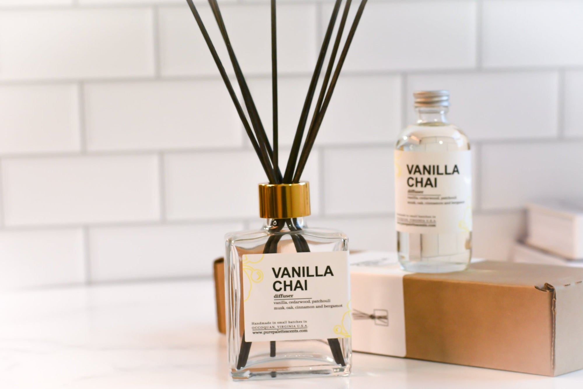 COCONUT & VANILLA Strong Scented Diffuser Aroma Reeds BEDROOM & SPA  FRAGRANCES