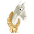 Wall Decor - Horse - White - Gift & Gather