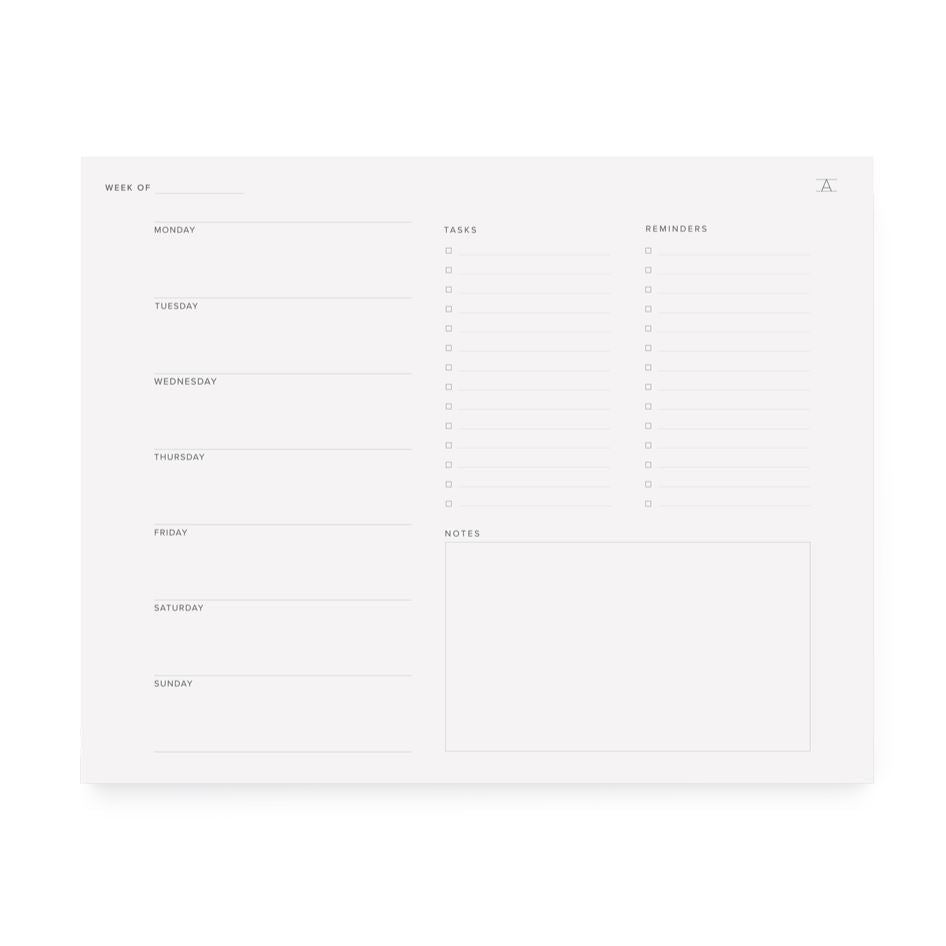 Weekly Task Pad - Gift & Gather