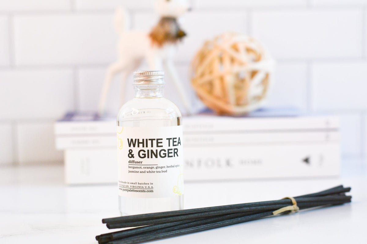 White Tea & Ginger Reed Diffuser - Gift & Gather