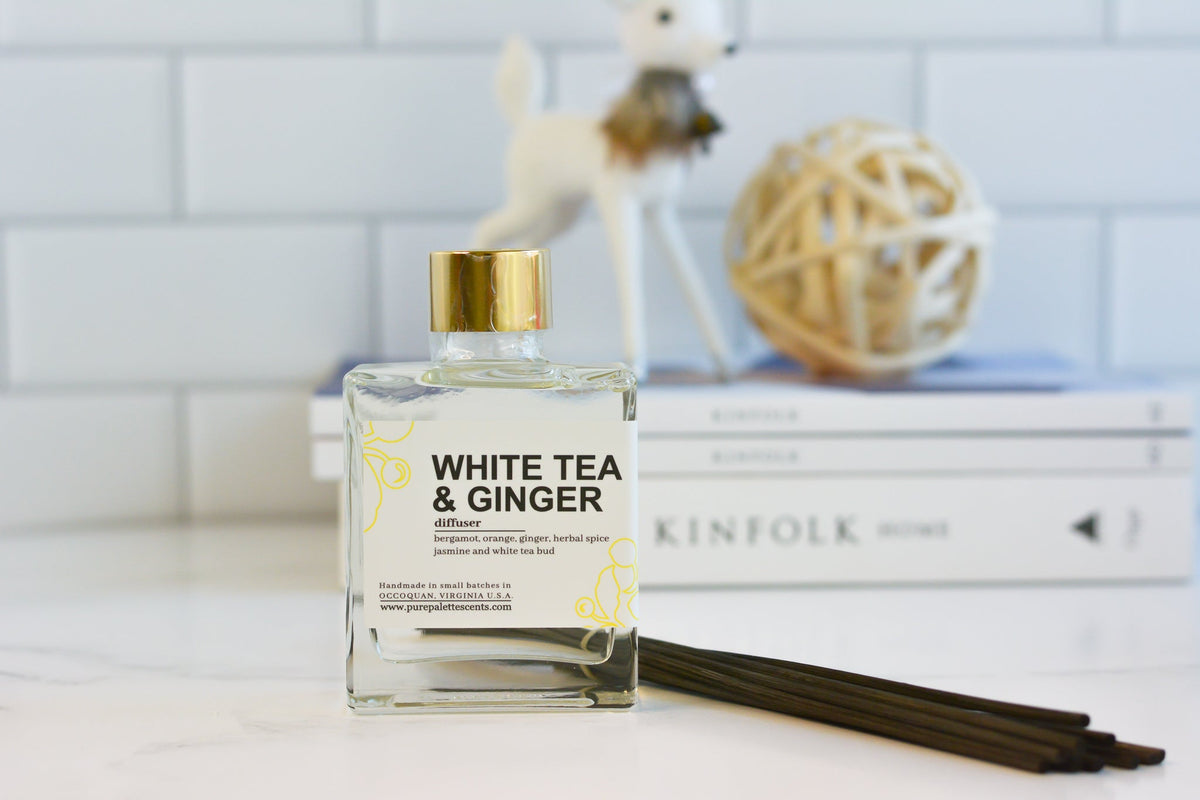 White Tea & Ginger Reed Diffuser - Gift & Gather