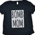 Women's Tee - Bomb Mom - Tri-Black/Matte Grey Block - Gift & Gather