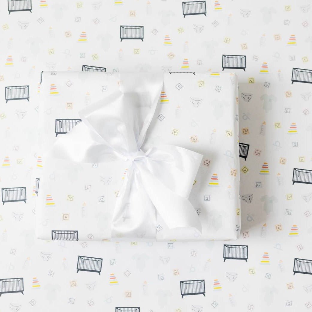 Wrapping Paper Roll - Baby Pattern - Gift & Gather