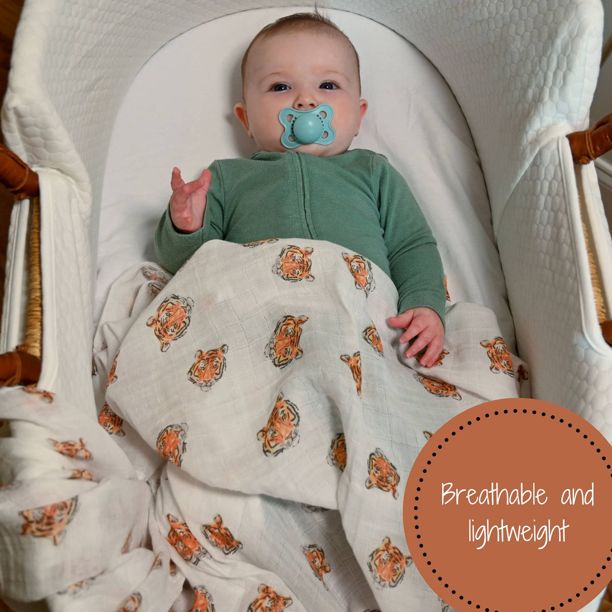 You're Roar-some Baby Swaddle Blanket - Gift & Gather